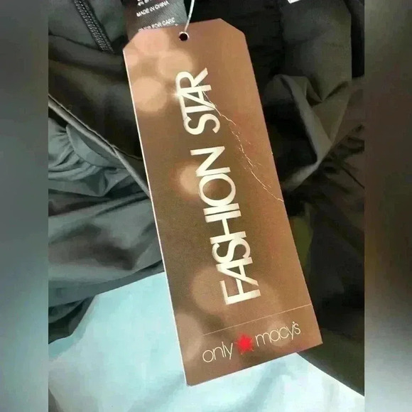 Vintage (circa 2011) Fashion‎ Star for Macys size 6 NWT black halter dress - Picture 4 of 9